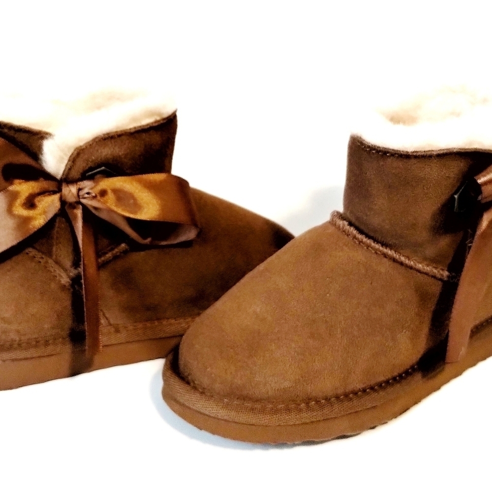 Paw Bearpaw Amelia Boots Little Girls size 11 NIB Cozycore Outerwear Winter Cold - Picture 5 of 8
